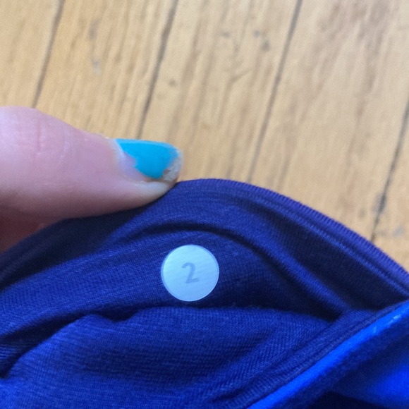 Wunder Under Crop Reversible Emerald Blue/ Sapphire Blue - Picture 5 of 5